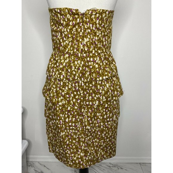 J. Crew Factory size 6 Multi-color Halter Straples - Picture 2 of 12